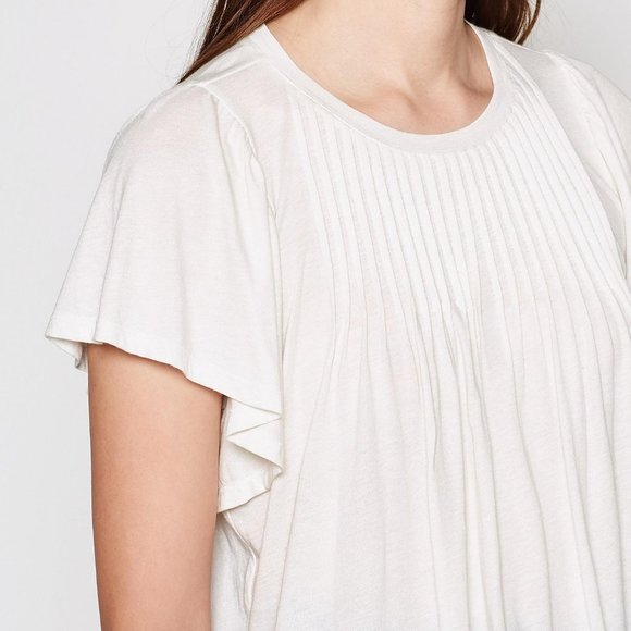 Joie Myrlie Pintuck-Pleated Top - Picture 4 of 4